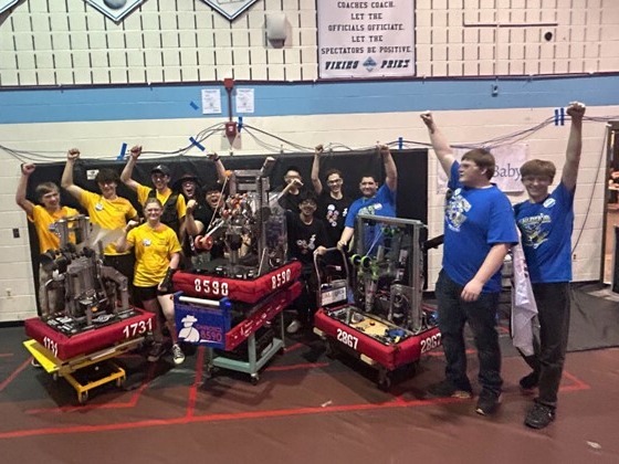 Woodson Robotics Team is excited to win their second competition