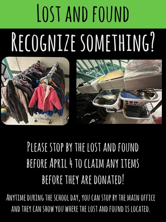 Lost and Found flyer