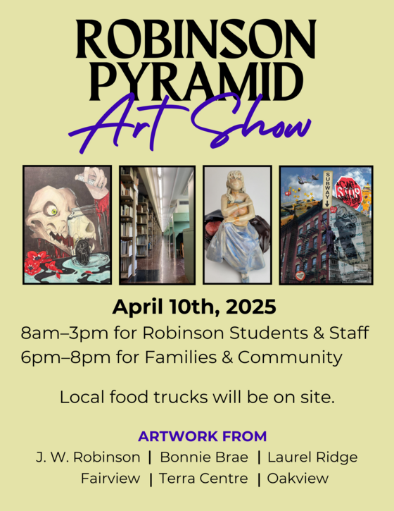 Robinson Pyramid art show