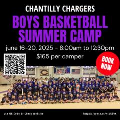 Chantilly Boys Basketball camp