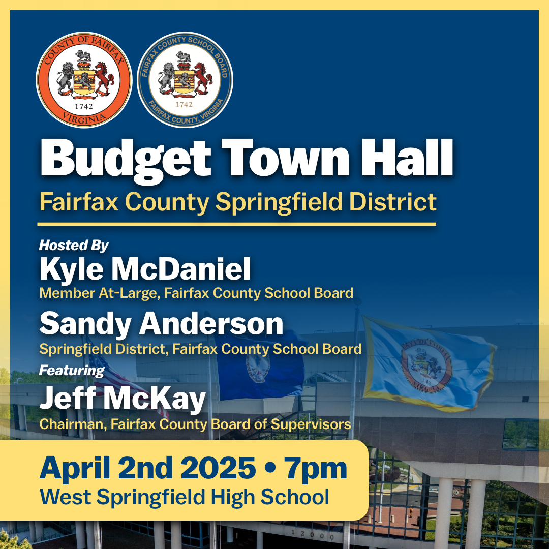 Budget Town Hall, Fairfax County Springfield District