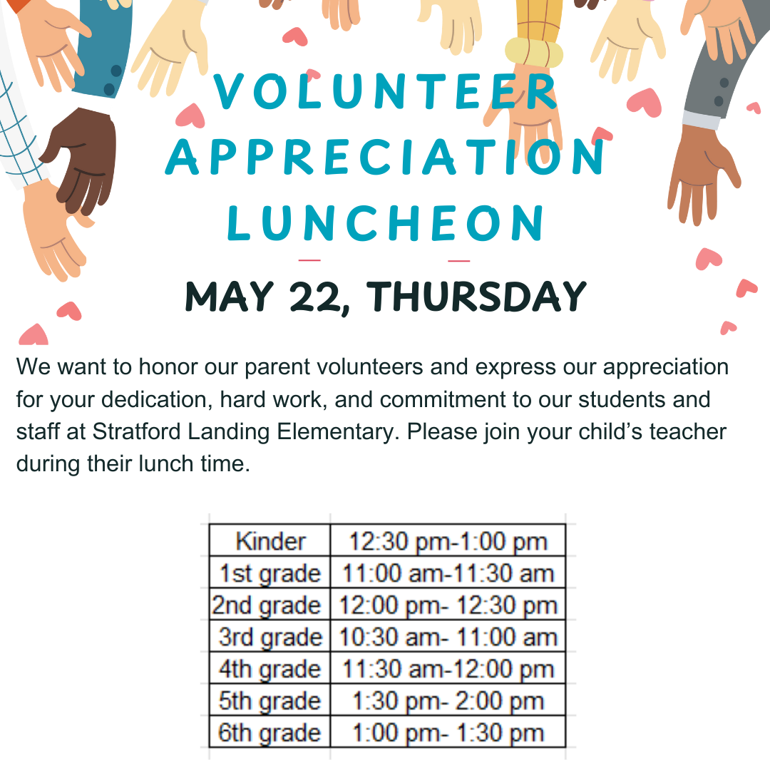 Volunteer Appreciation Luncheon