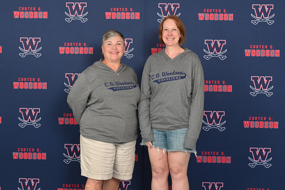 Woodson Librarians pose for a department photo