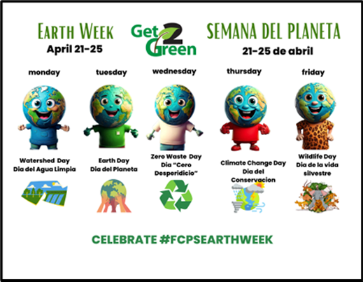 FCPS Get2Green Earth Week