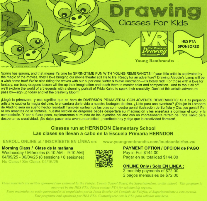 young rembrandts flyer