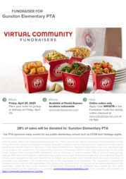 PTA Fundraiser