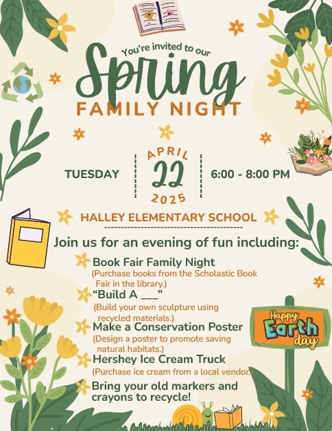 Spring Family Night Halley ES 2025