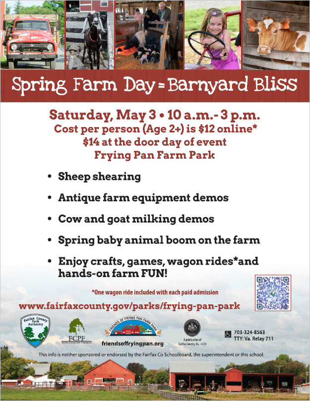 Frying Pan Farm Park Spring Farm Day