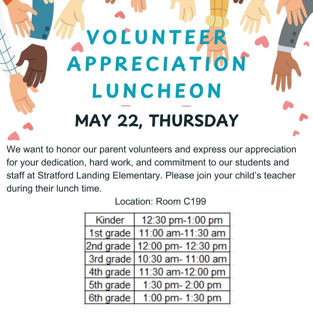 Volunteer Appreciation Luncheon