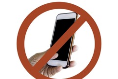 no cell phones