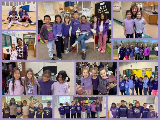 Purple Up Photos
