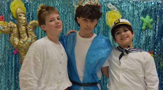 Cast from the Little Mermaid, Jr.