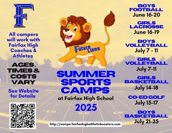 summer camps flyer