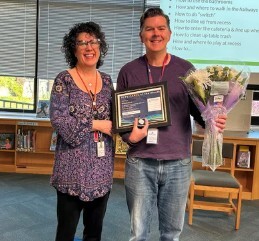 Fort Hunt ES FCPS Cares Award Receipient