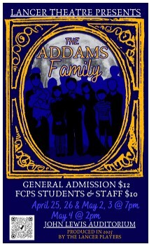 Lewis HS Spring Production Flyer