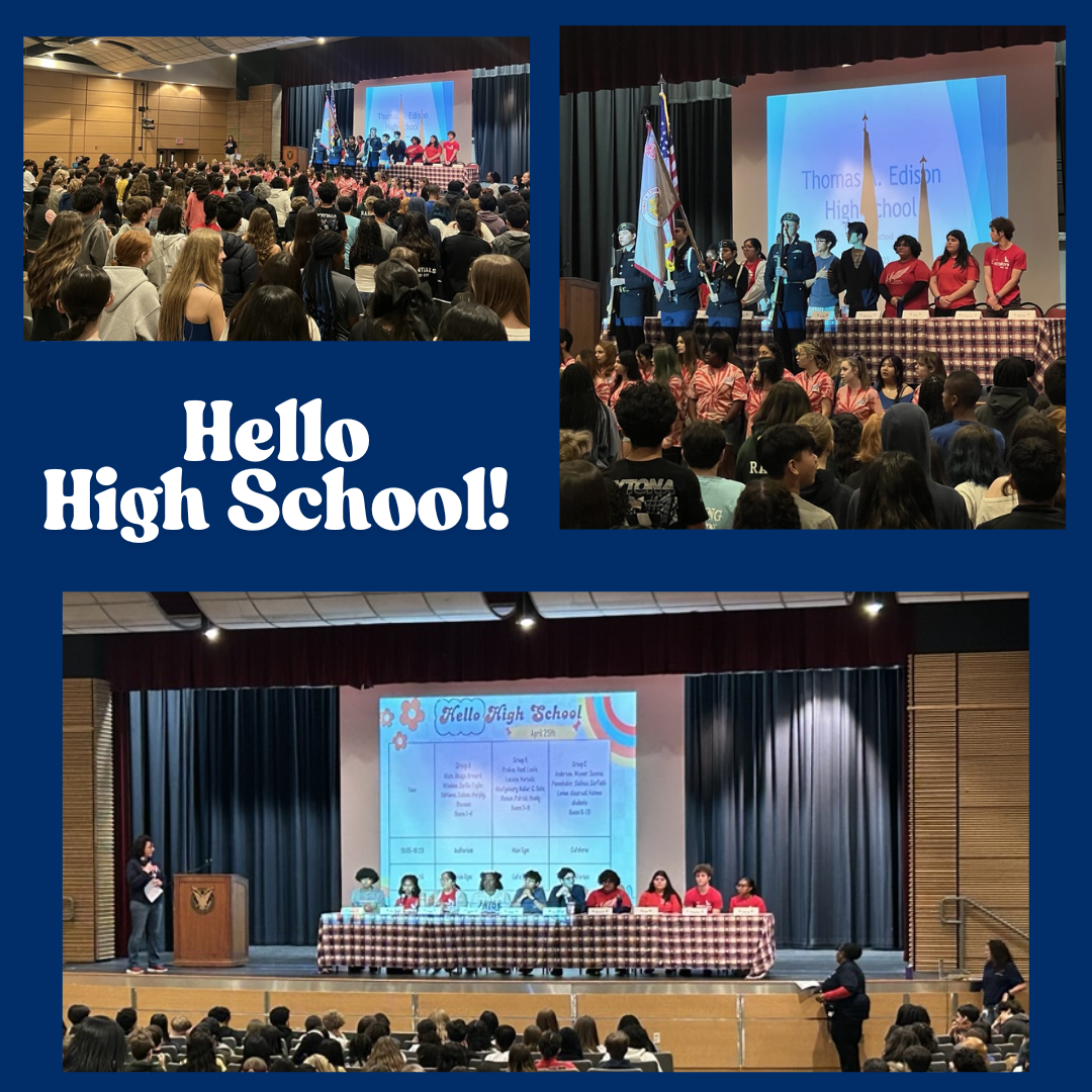students in the auditorium 