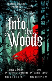 Flyer for Into the Woods at WSHS