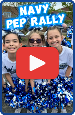 Screenshot of Navy Pep Rally Reel