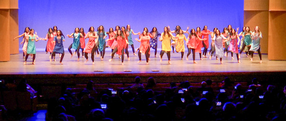 Namaste performing at INite