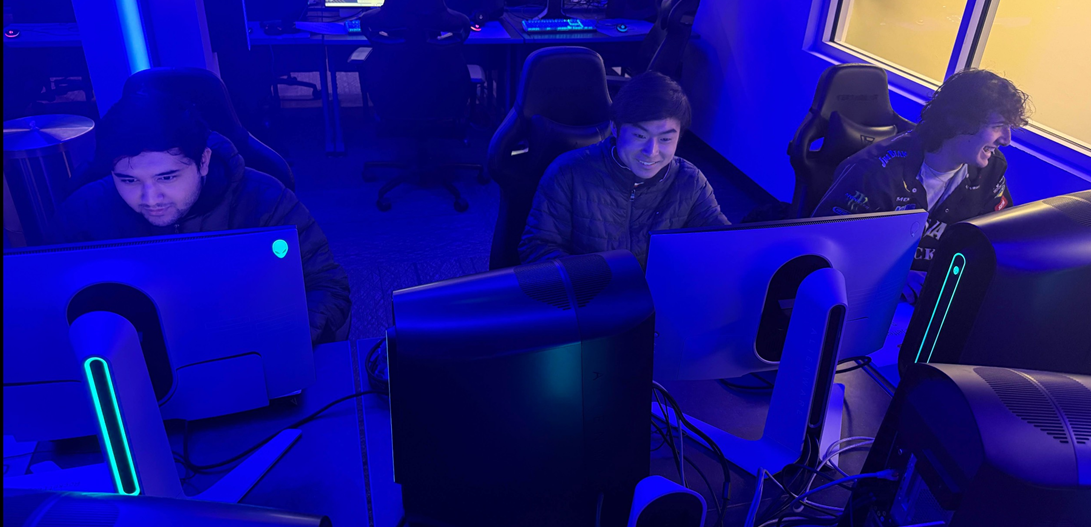TJ ESports Team competing at state tournament
