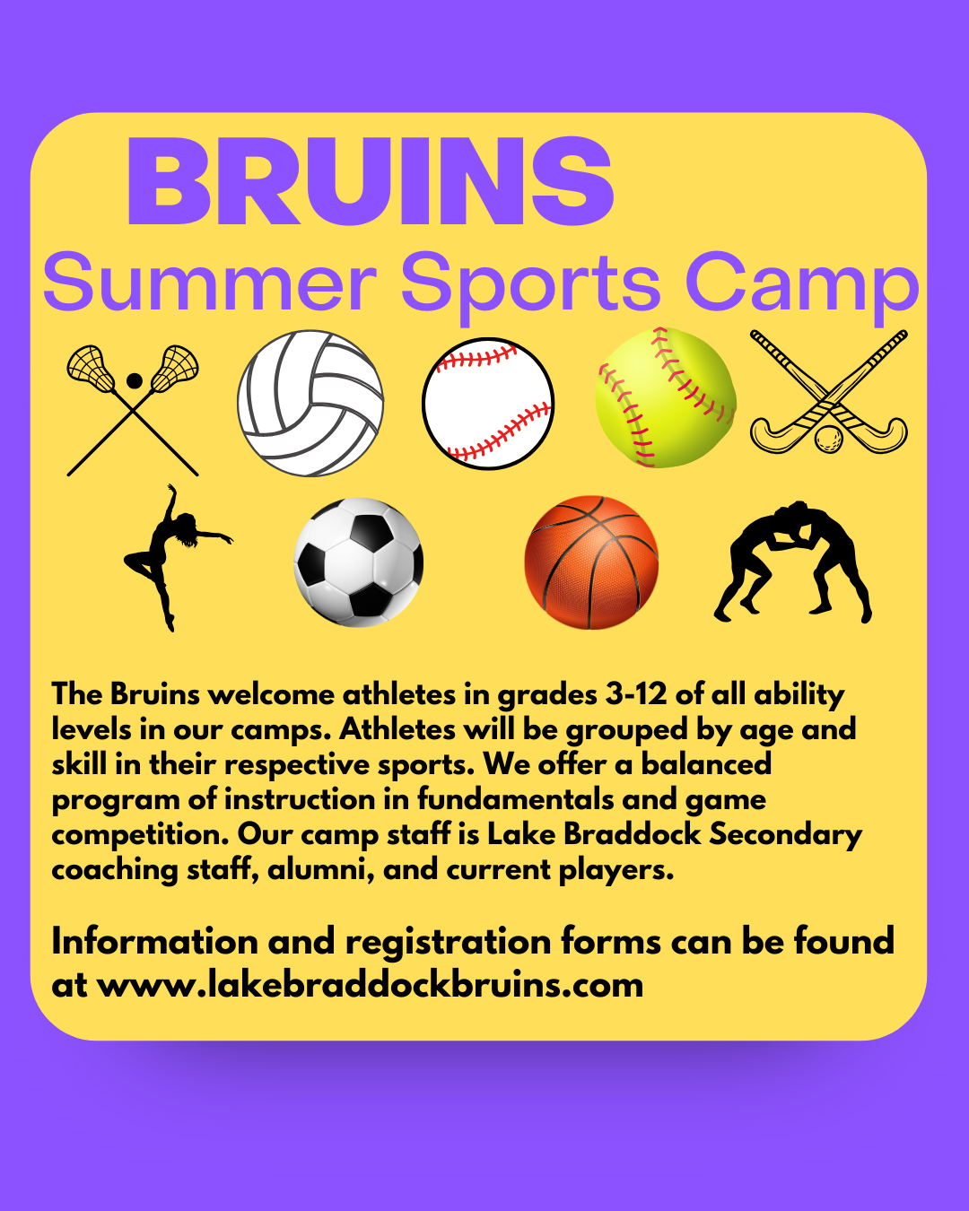BRUINS Sports Camp