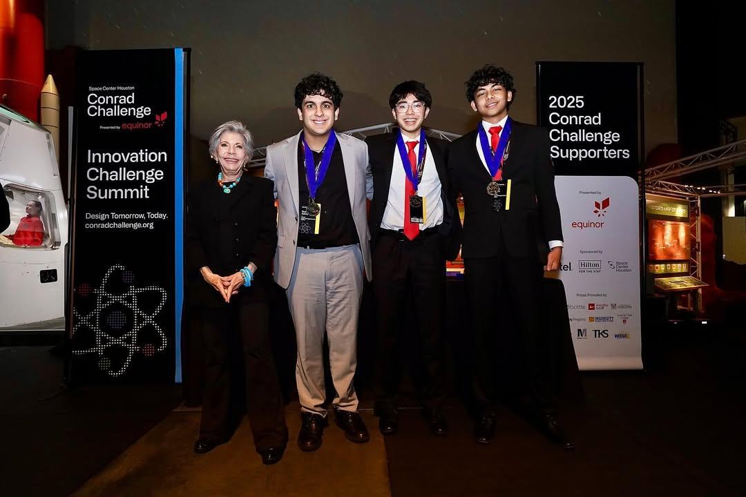 TJ Students who won at Conrad Challenge