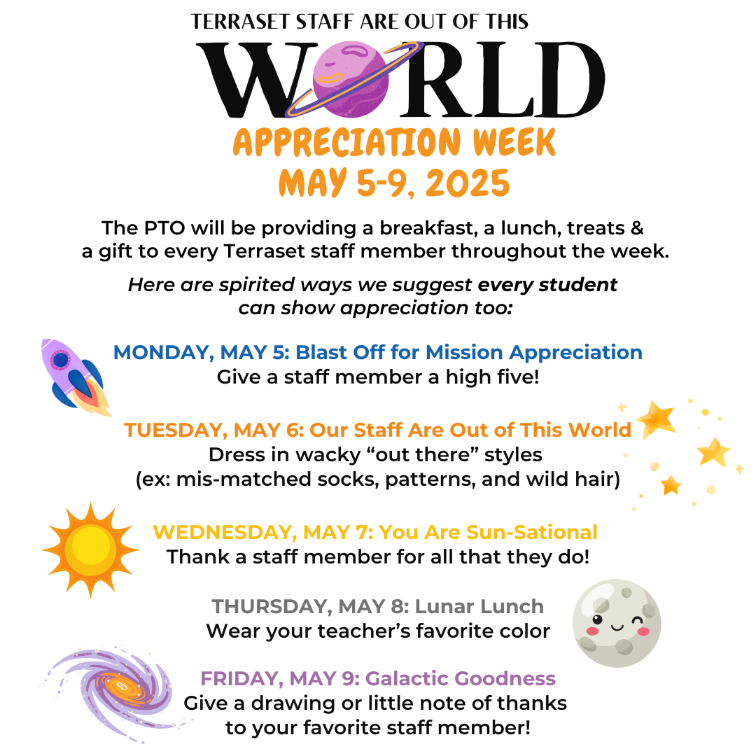 Terraset PTO News - May 1, 2025