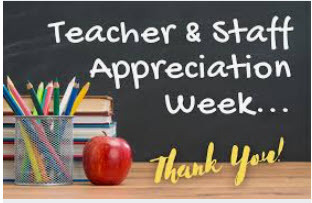 Teacher and staff appreciation week