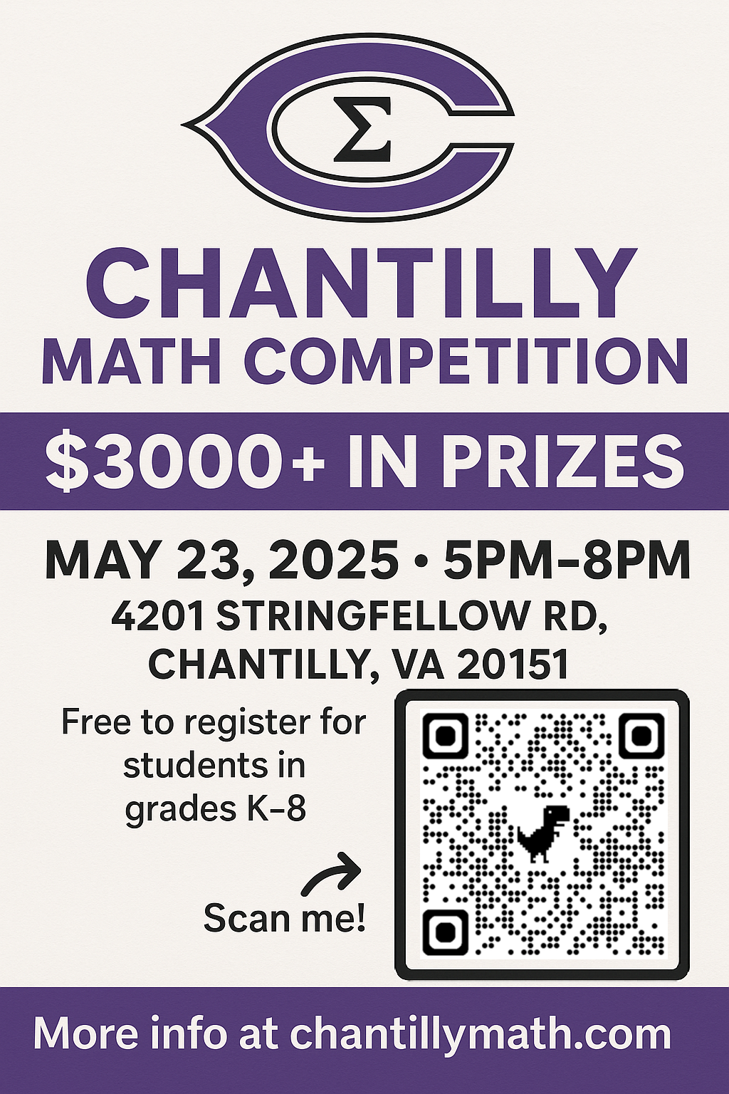 Chantilly Math Competition