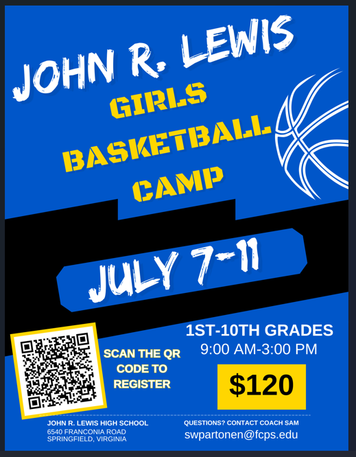 Lewis Basketball Camp