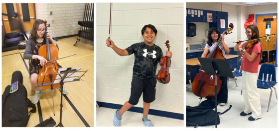 HMES string students