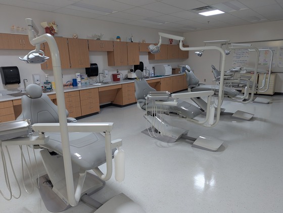 Photo of new dental careers classroom