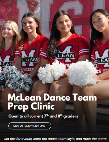 McLean HS dance team