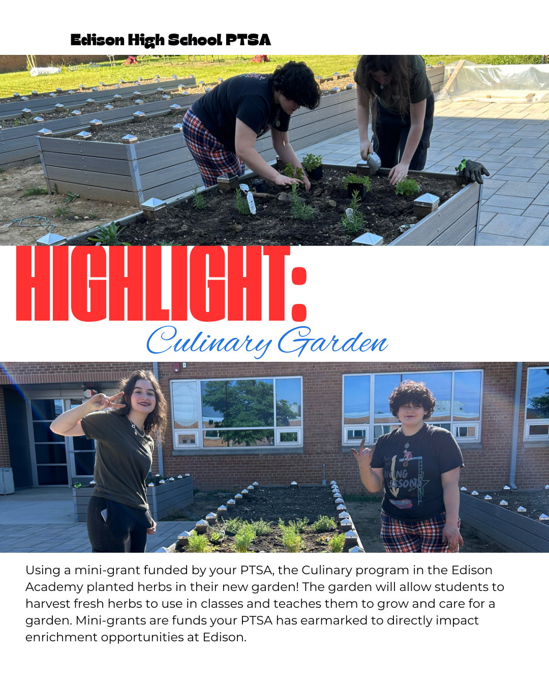 Highlight Culinary Garden