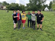 students on the field