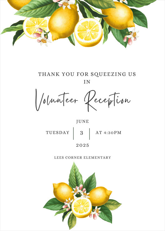 LCES Volunteer Celebration