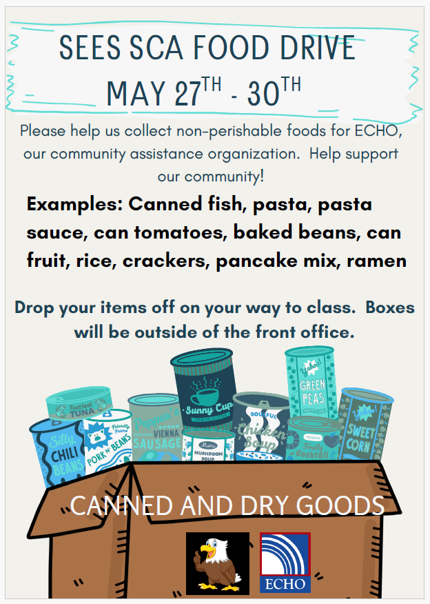 SCA Food Drive