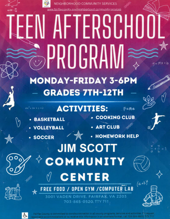 NCS Teen After-School Flyer