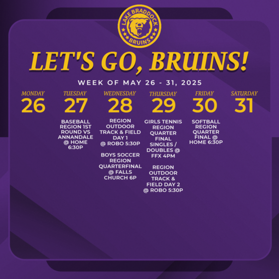 Bruins in Post Season Action This Week!