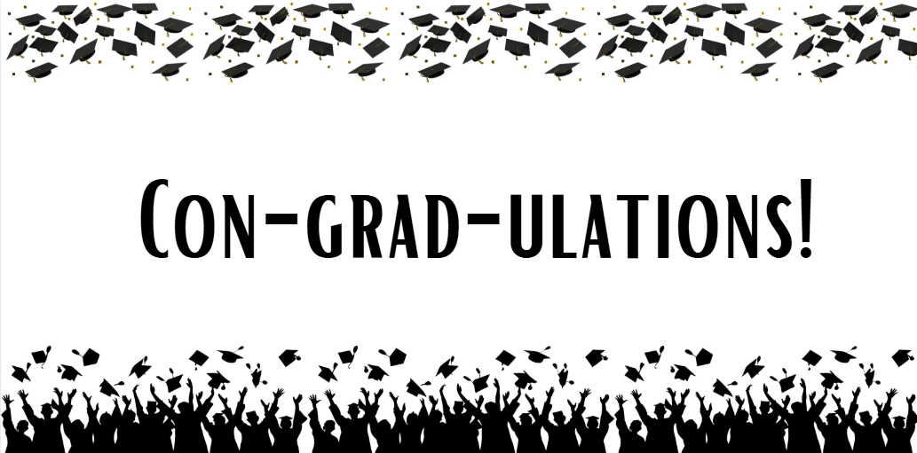 Con-grad-ulations!