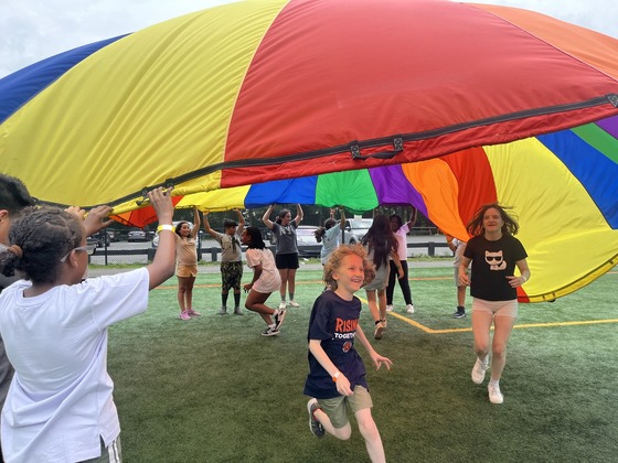 field day parachute fun