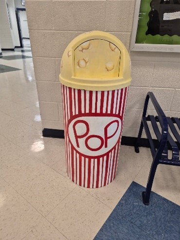 Popcorn trash