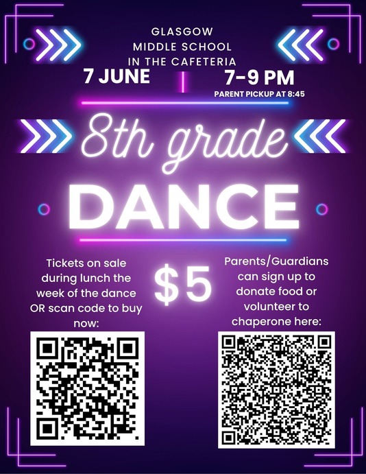 8th grade dance