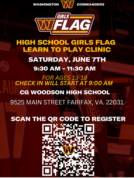 Girls flag football