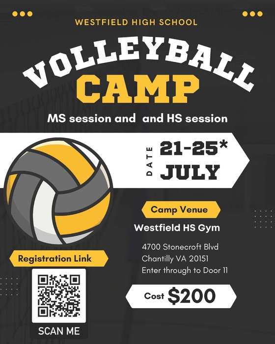 Westfield Volleyball Camp