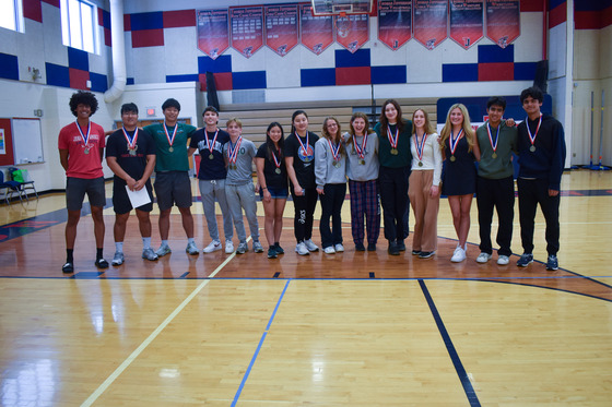 TJ Individual District Champions 2024-25