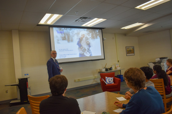 Estonian Ambassador Speaks to TJ Students