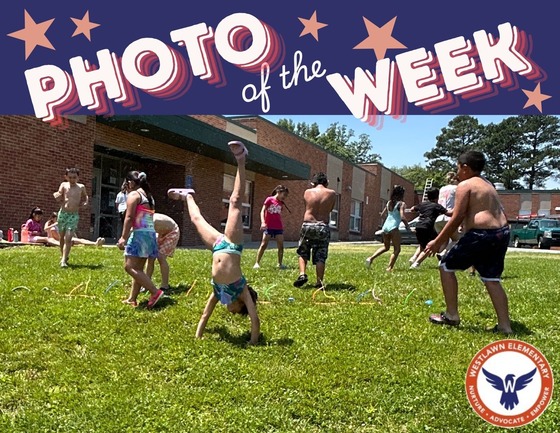 photo of the week: kid doing a cartwheel