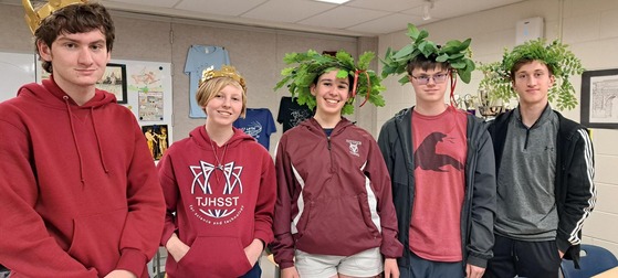 Latin Students who finished second at Latin League Tournament