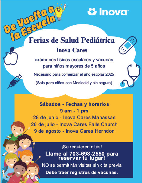 Pediatric Inova cares spanish